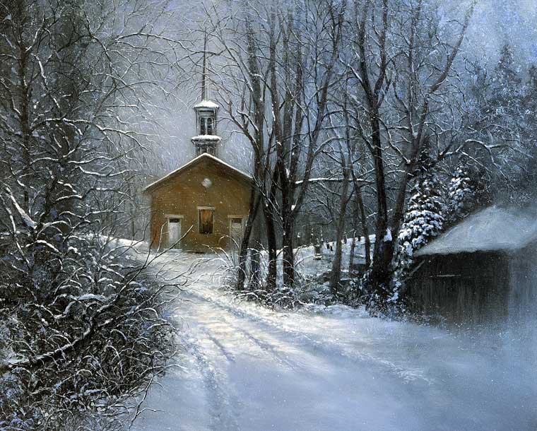 abandoned lutheran church